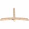 Ekena Millwork Bellingham Smooth Timber Gable Bracket, Douglas Fir, 84"W x 53"H x 5 1/2"D x 5 1/2"F, 15/12 Pitch GBW084X53X0606BEL00SDF - alternate 3